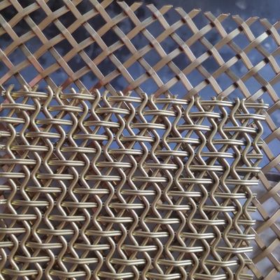 Lưới thép kiến ​​​​trúc bằng đồng thau cổ cho tủ bếp