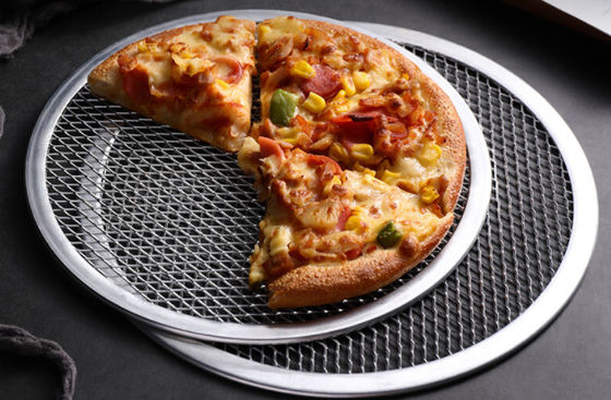 Đĩa nướng pizza nhôm 6-18 inch Độ bền cao chống rỉ