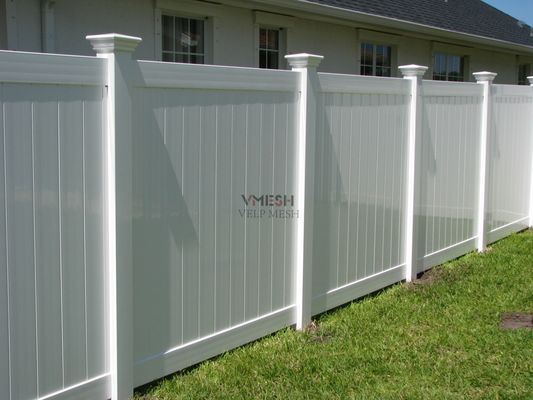 100% nguyên liệu nguyên chất Vinyl Farm Cửa 6x8ft Trắng