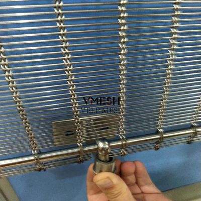 Tấm màn hình gập treo Stainless Steel Design Mesh màn hình cho màn hình bóng trong nhà