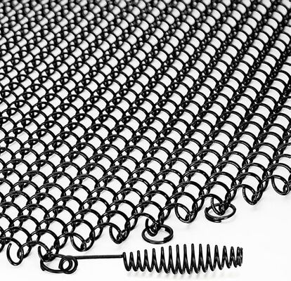 24inch chiều rộng màu Stainless Steel Chain Link rèm lò sưởi màn hình lưới rèm