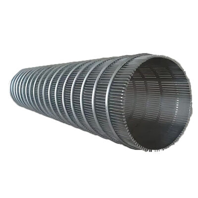 50 100 150 Micron Dây thép không gỉ hình chữ V Lưới lọc dây nêm