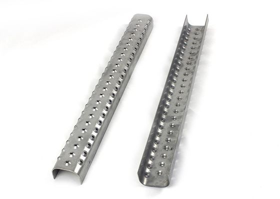 Ống thép nhựa chống trượt thang sườn bao gồm 13-14 Gauge