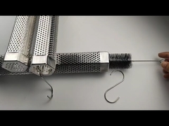 Thép không gỉ đục pellets BBQ hút ống bẩn