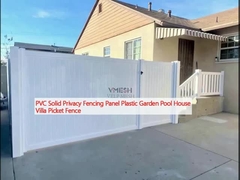 PVC Solid Privacy Fencing Panel Plastic Garden Pool House Villa Lập hàng