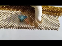 Aluminium Coil Drapery Thảm dây kiến trúc cho ngăn ngăn ngăn