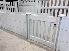 Dễ dàng lắp đặt 6 ft Vinyl Privacy Fence Panel ngoài sân sau