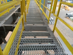XG-11 Cầu thang nâng kim loại mở rộng ASTM A123 Thép kim loại mở rộng