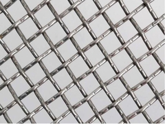Lưới thép dệt crimped Sus 304 cho sàng rung bằng thép không gỉ