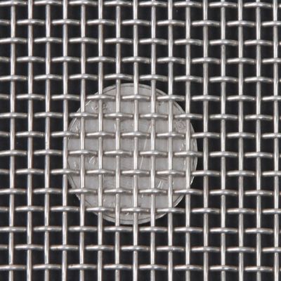 Thép không gỉ Crimped Wire Mesh cho sàng lọc Sieve chống ăn mòn