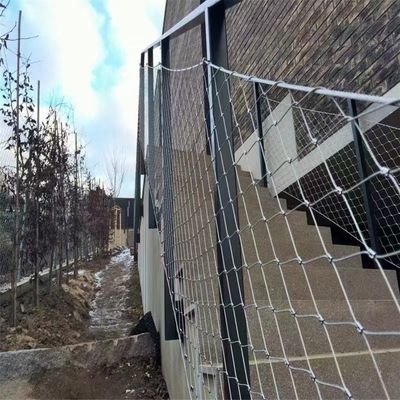 Dây lưới cáp thép không gỉ 304 linh hoạt và bền với lỗ kim cương cho lưới an toàn