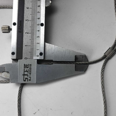 SS304 Ferrule Kim cương linh hoạt Stainless Steel không rỉ dây cáp lưới dây