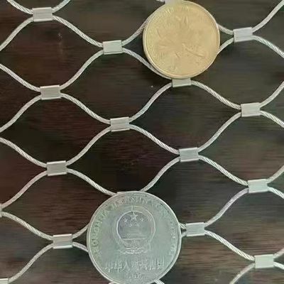 Lưới dây cáp bằng thép không gỉ 304 316, độ dày 2mm 2.5mm 3mm