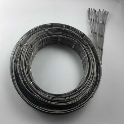 Customized 7X7 and 7X19 Stainless Steel Ferruled Wire Rope Mesh