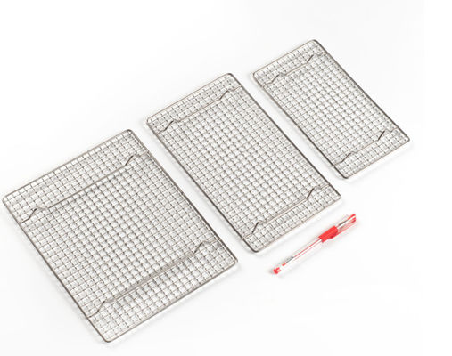 304 Stainless Steel BBQ Grill Mesh 165-550mm Vòng chống nhiệt độ cao