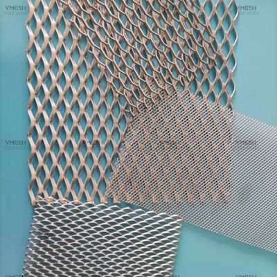 Hot Dip Galvanized Standard Expanded Metal Sheet Bảng lưới kim cương phẳng