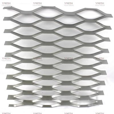 Hot Dip Galvanized Standard Expanded Metal Sheet Bảng lưới kim cương phẳng