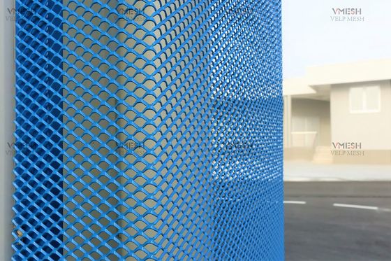 Các tấm trần kim loại mở rộng bằng nhôm đen PVDF