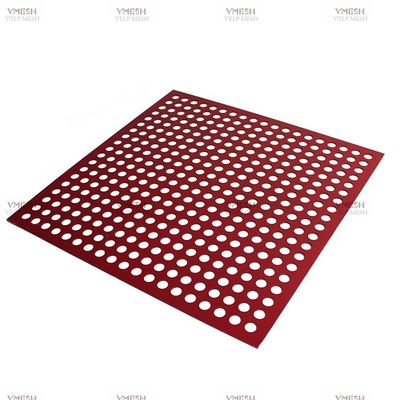 304 thép không gỉ lớp phủ mặt tiền lỗ 0.3-10mm Độ dày