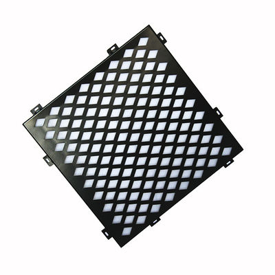 Mặt tiền kim loại đục lỗ PVDF trong nhà 1500x2500mm Lưới trang trí