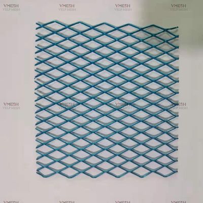 Nhôm mở rộng kim loại lưới 4x8 feet lỗ nhỏ kim cương mẫu
