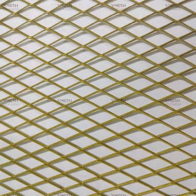 Nhôm mở rộng kim loại lưới 4x8 feet lỗ nhỏ kim cương mẫu