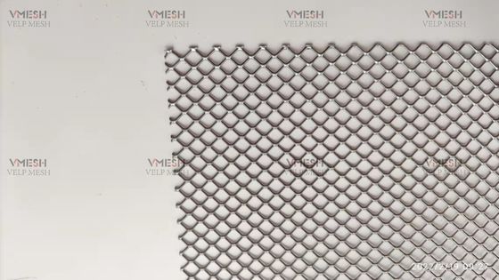 Lưới kim loại giãn nở hình thoi mạ kẽm 1x2m Thép carbon