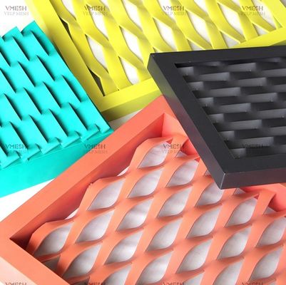 Tấm kim loại nhôm giãn nở chống trượt, chống mài mòn