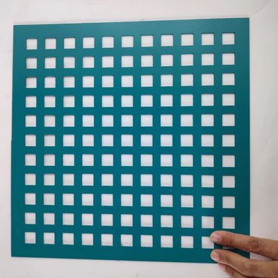 Tấm kim loại đục lỗ vuông 2mm mạ kẽm nhôm kích thước 4x8 feet