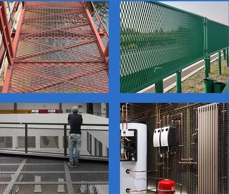 Custom nhôm mở rộng kim loại lưới cho màn hình và lưới