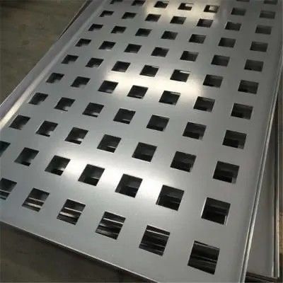 Tấm lưới kim loại đục lỗ bằng nhôm hình lục giác có độ dày 1mm