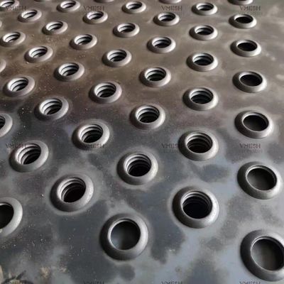Tấm sàn chống trượt bằng nhôm Diamond Grip Strut Grating 2-5m