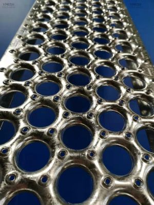 Cầu thang nhôm 3 mm Nền tảng vận tải Grip Strut Grating