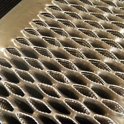 Cầu thang nhôm 3 mm Nền tảng vận tải Grip Strut Grating