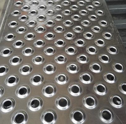 Tấm sàn Perf-O-Grip mạ kẽm nhúng nóng 2-4m Nhôm Thép không gỉ