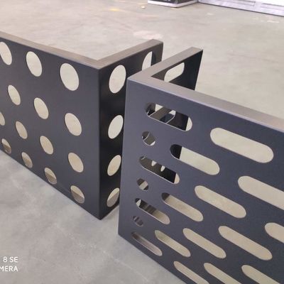 Bảng lưới kim loại lỗ bằng nhôm thép không gỉ 0,5-8mm