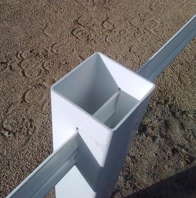 Chăn nuôi Vinyl 2 đường ray 3 đường ray dễ dàng lắp ráp DIY PVC Ranch Rail Rào