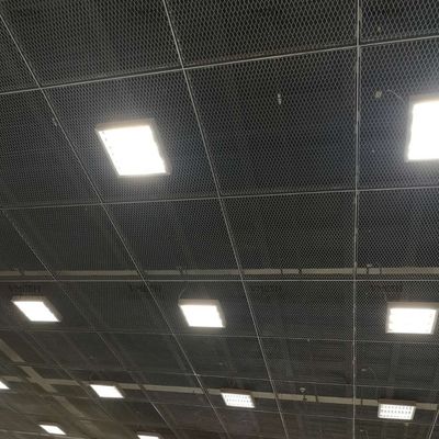 Tấm trần lưới kim loại nhôm giãn trang trí 0.5mm