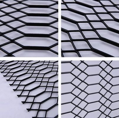 Lưới kim loại giãn nở Gothic bằng thép carbon 4mm để trang trí