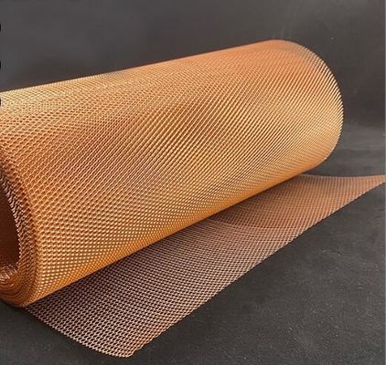Đồng kim cương mở rộng kim loại lưới cho EMI che chắn 0.02-4mm