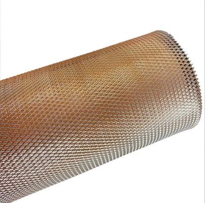 Kim cương hình đồng mở rộng tấm kim loại lỗ nhỏ tiêu chuẩn