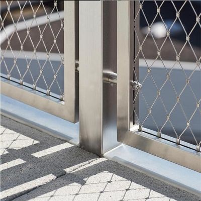 Mạng lưới dây thừng thép không gỉ SS304/316 cho vườn thú và balustrade