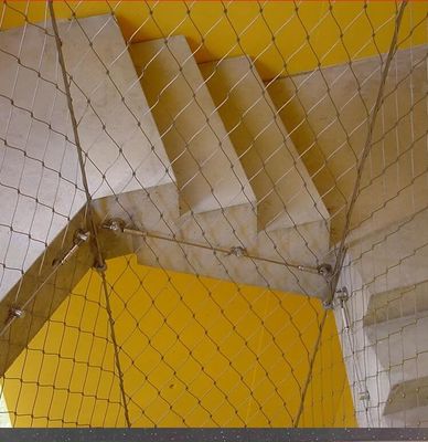 Lưới cáp bằng thép không gỉ bạc tùy chỉnh, có thể tái chế, không cần bảo trì để bảo vệ kiến trúc