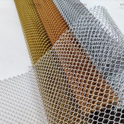 Chuỗi liên kết rèm ngăn phòng bằng lưới kim loại với kích thước mắt lưới 6 * 6 mm