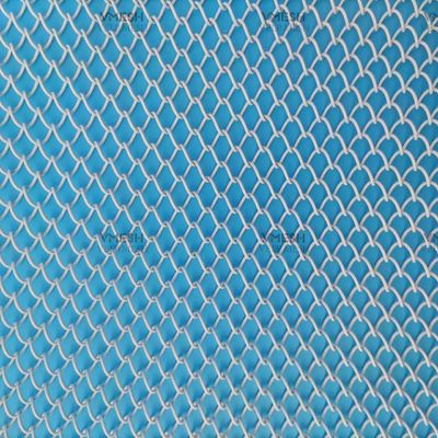 Chuỗi liên kết kim loại lưới phòng ngăn rèm 6x6mm bột phủ