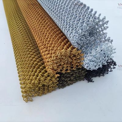 Dây nhôm Rèm kim loại kiến ​​trúc Rèm cuộn kim loại cho vách ngăn phòng
