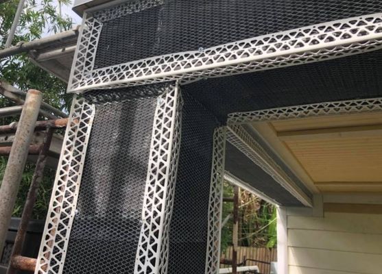 3.4lbs G30 G60 kẽm Stucco Wire Mesh Ống mỏng mở rộng kim loại Lath
