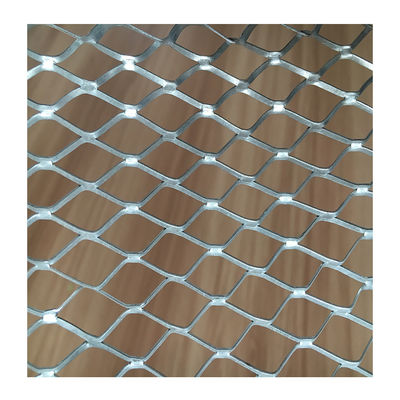 ASTM A653 Stucco Wire Mesh 27 * 96 Inch Self Furring Expanded Metal Lath