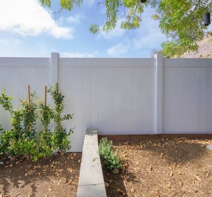 Phong cách Mỹ chất lượng cao riêng tư PVC nhựa Vinyl hàng rào