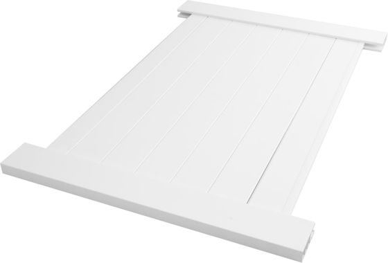 Tấm rào nhựa Vinyl Pvc trắng đẹp trang trí ngoài trời 6x8 feet